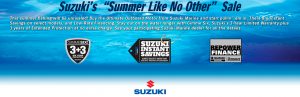 Suzuki Outboard Sale and Promo