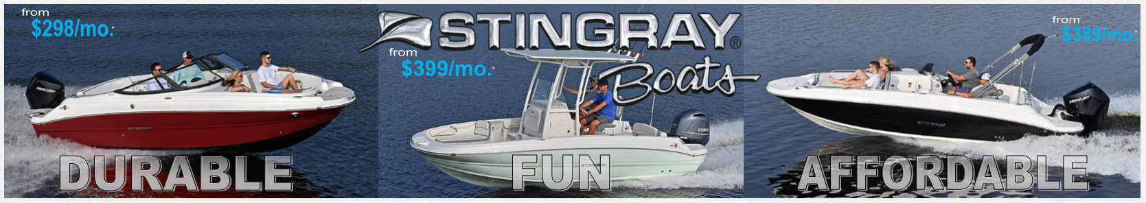 Stingray Boats for Sale